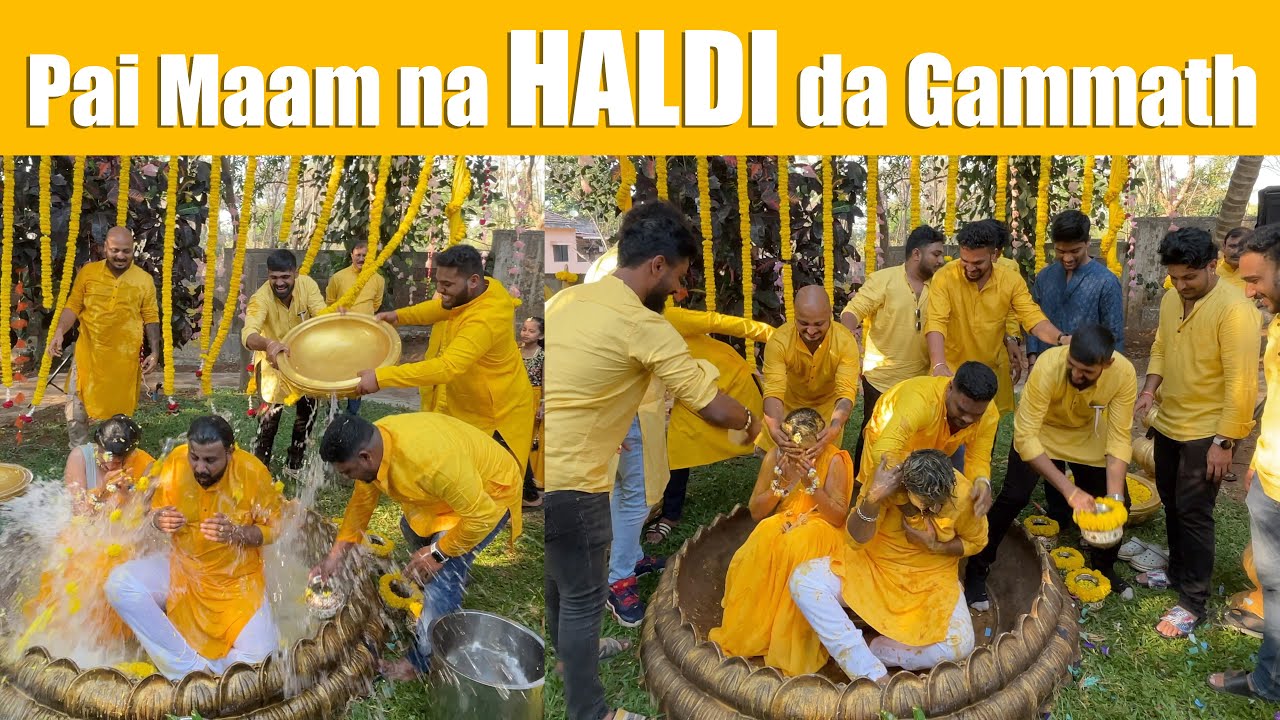 Puppy Chilly Pai na Haldi da Gammath 😂