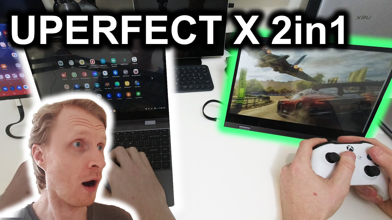 Can your lapdock do this ??? | UPERFECT X 2in1 Lapdock with 360 degrees screen