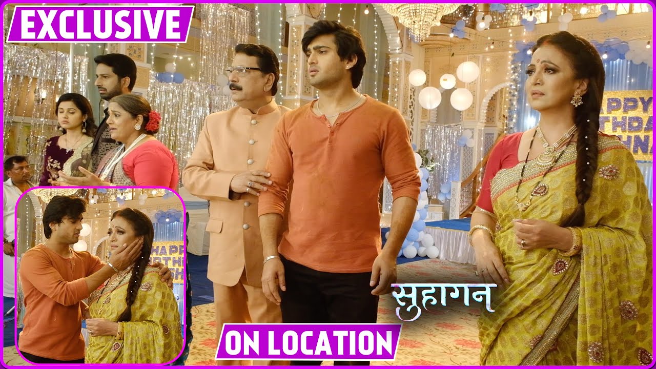 Suhaagan On Location: Krish Ke Birthday Par Hua Bada Hungama, Bindiya Hui Gayab |