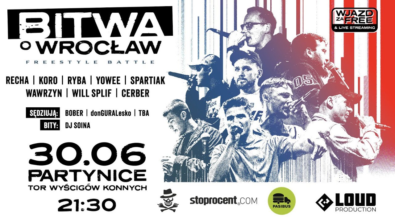 Bitwa o Wrocław 2023 - freestyle battle na Festiwalu Pasibrzucha