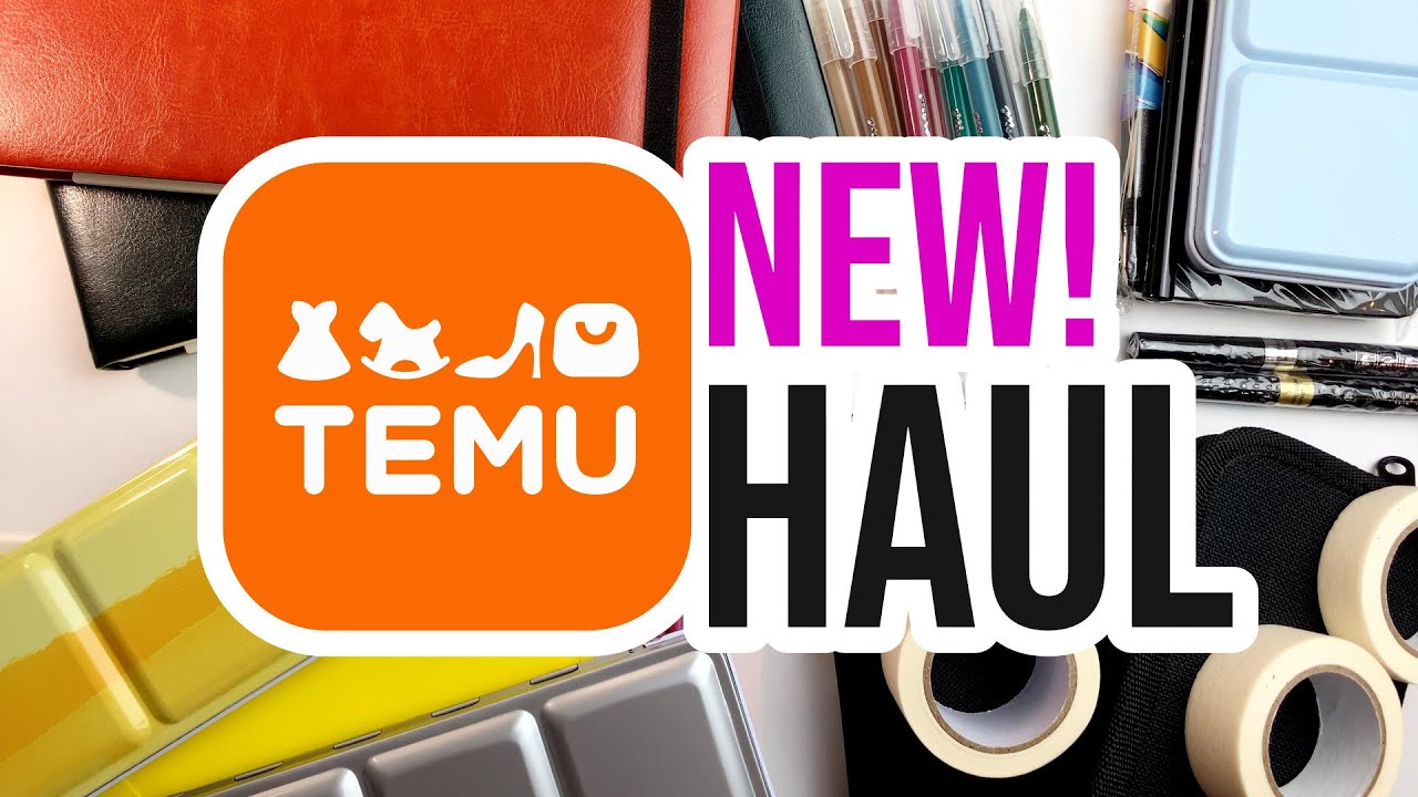 November TEMU Haul! - Fresh Finds for Your Art Stash! 🎨