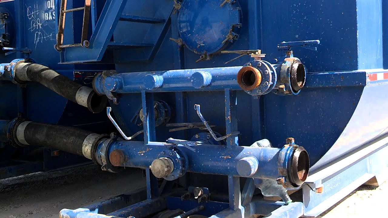How To Set A Frac Tank