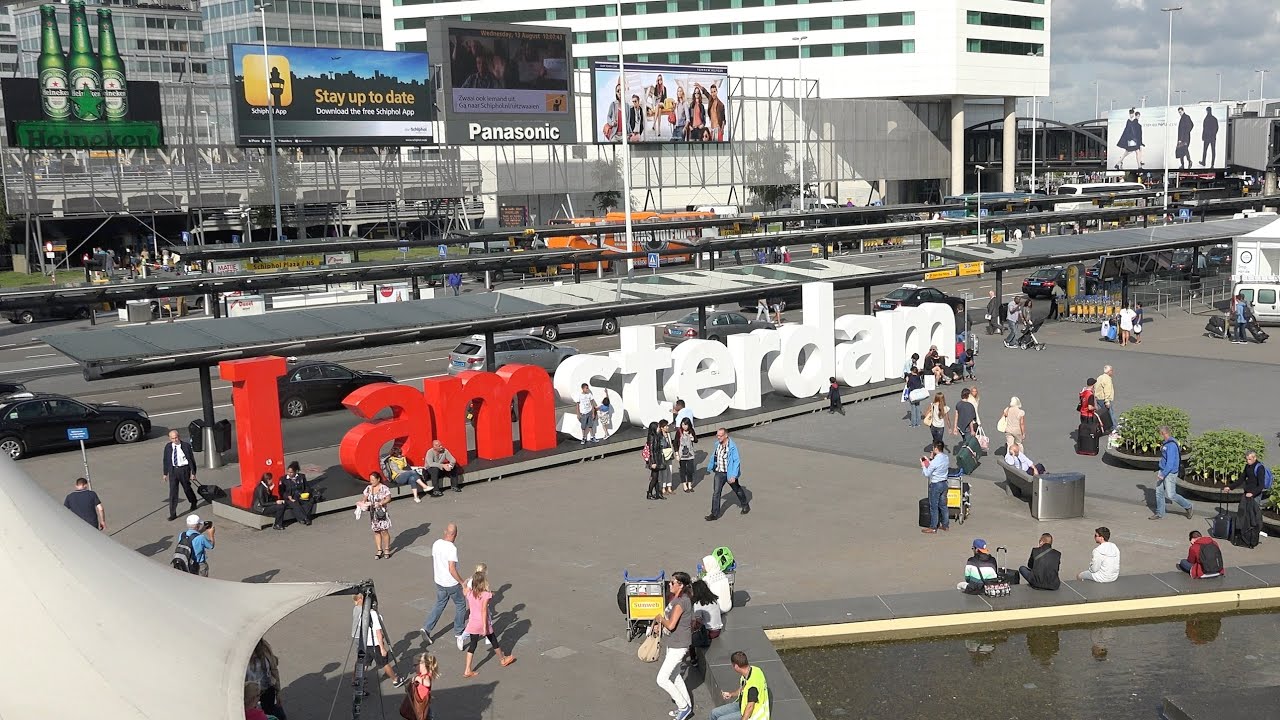 4K ✔︎ Amsterdam Schiphol Airport (Ultra HD)