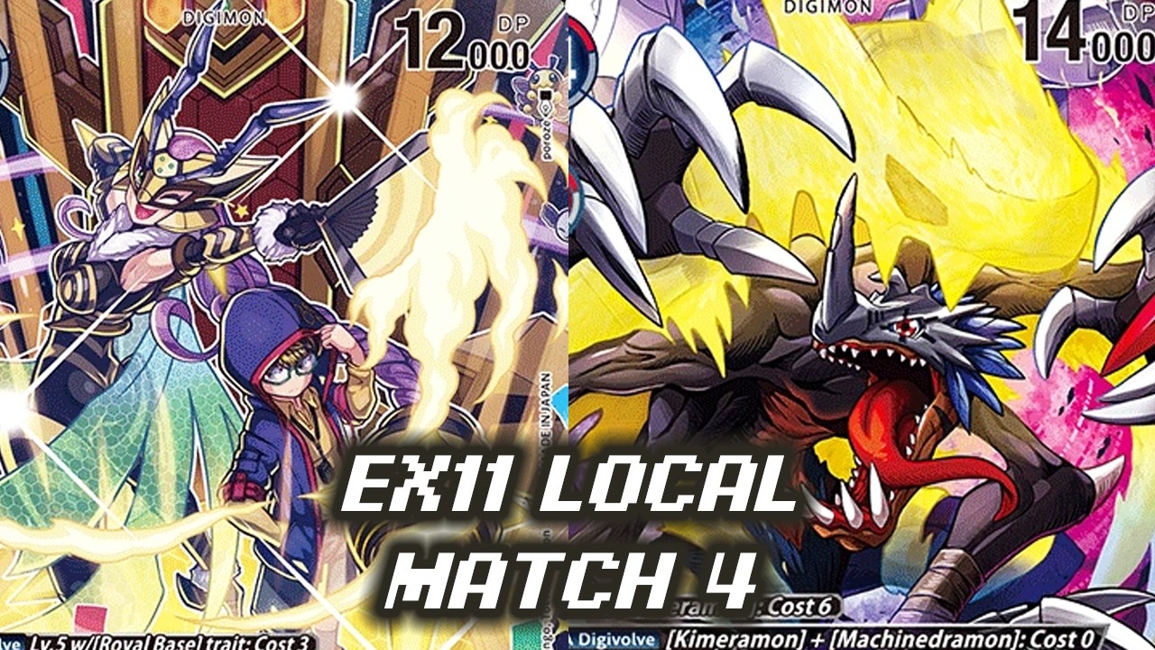 Royal Base VS Millenniummon | EX11 Local Match 4 | Digimon TCG Osnabrick