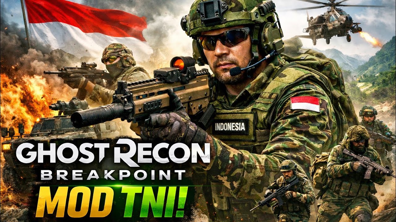 MISI AWAL 🔥 Ghost Recon Breakpoint | Gameplay MOD ALA MILITER INDONESIA
