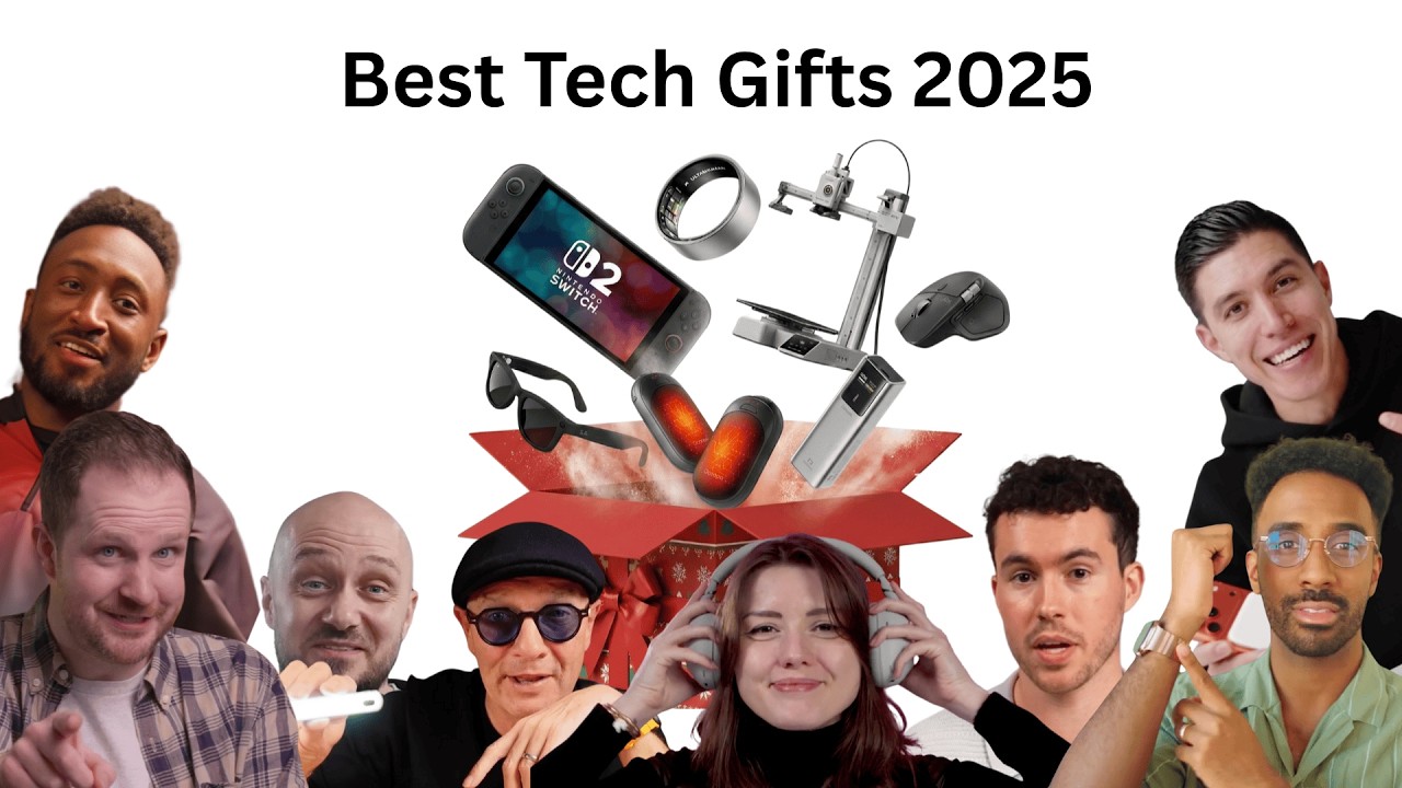 Best Tech Gifts 2025 Roundup: 29 Gadgets Everyone Actually Wants (ft Snazzy Labs, TechRadar, MKBHD)