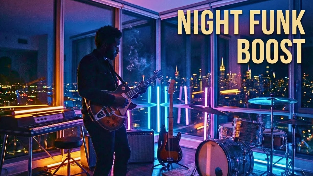 Night Funk Boost 🌃｜Stylish Funk for Night Drive & Late Work (No Vocals)