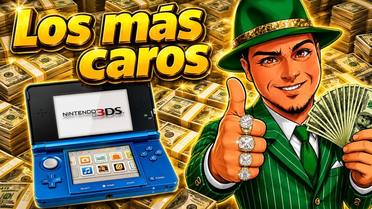 Top 5 juegos más caros de Nintendo 3DS en 2026