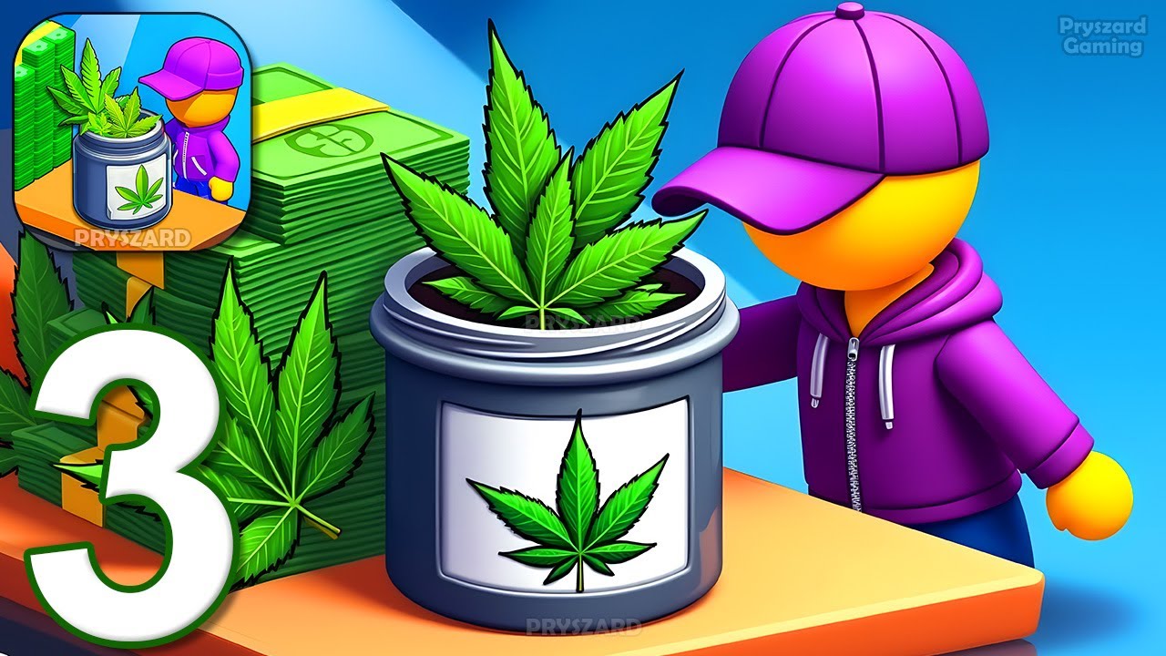 Weed Inc 420 - Gameplay Walkthrough Part 3 - New Shop Unlocked (iOS, Android)