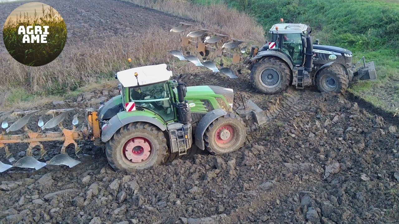 Aratura in coppia | Fendt 927 Vario S4 & Massey Ferguson 7726 S Next edition | Agromeccanica Botti