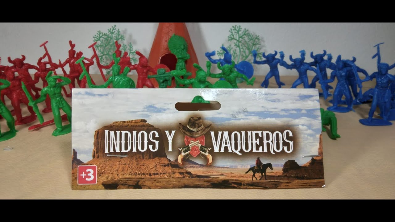 #unboxing #review Playset de soldaditos video 107 Guerreros Indios #nativeamerican #warriors #toys