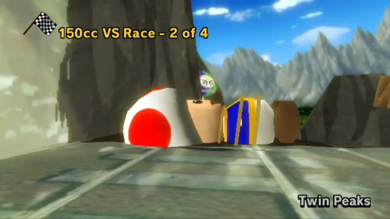 Mario Kart Wii - Twin Peaks - (CTGP-R Custom Tracks)