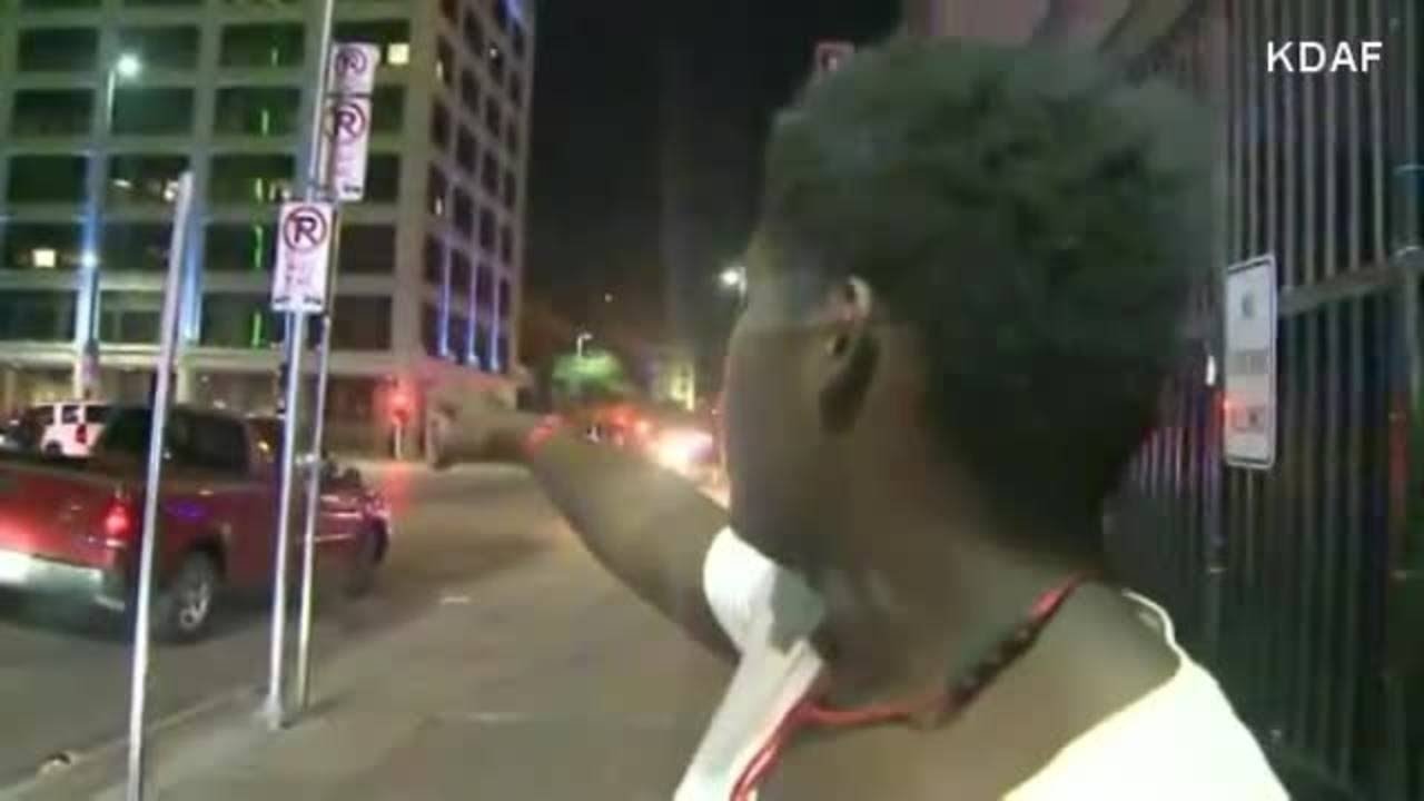 Witness of deadly Dallas shooting speaks