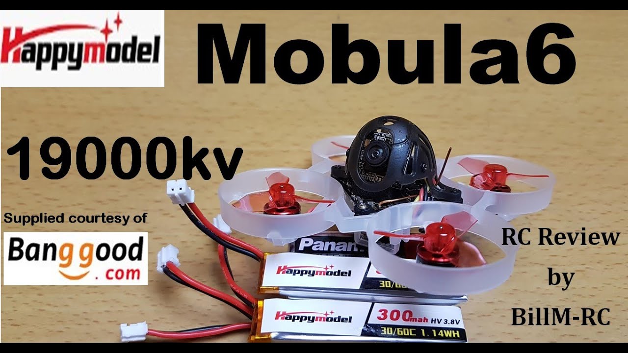 Обзор Happymodel Mobula6 — 65-мм 19000kv бесколлекторный 1S FPV гоночный дрон Whoop