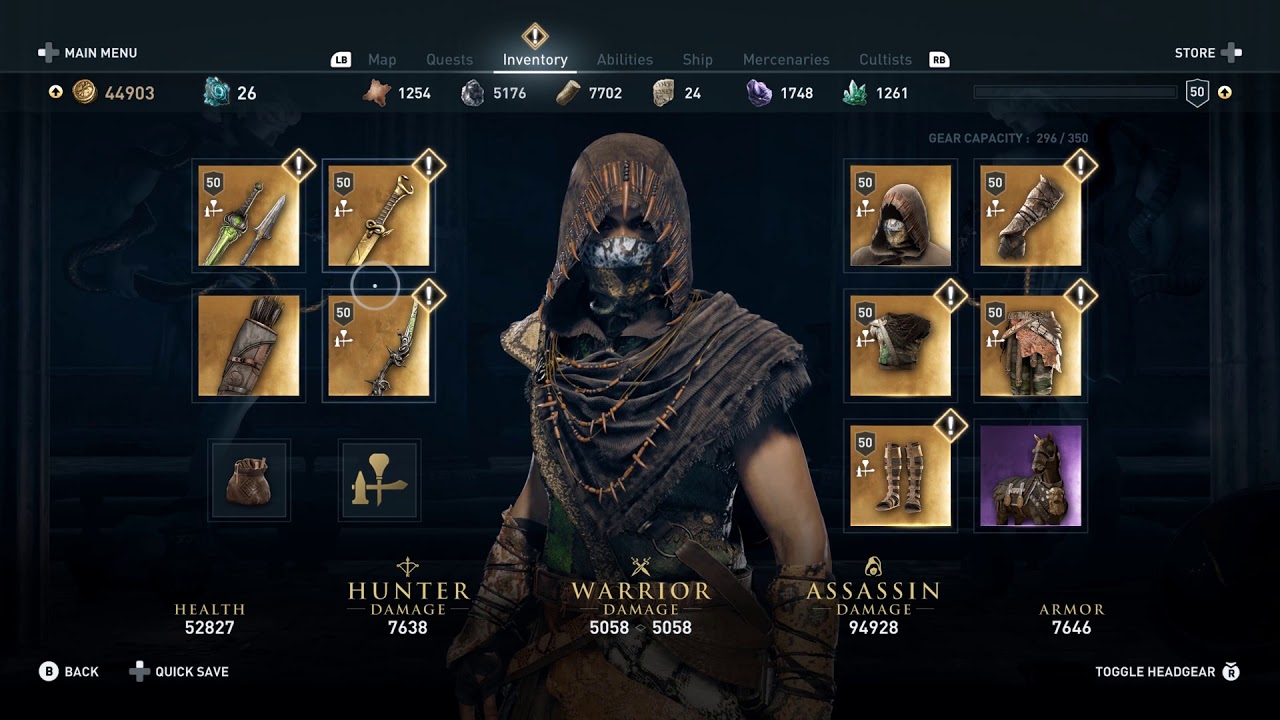Assassin's Creed  Odyssey ย่องฆ่าด้วยพิษ กับ Snake Set