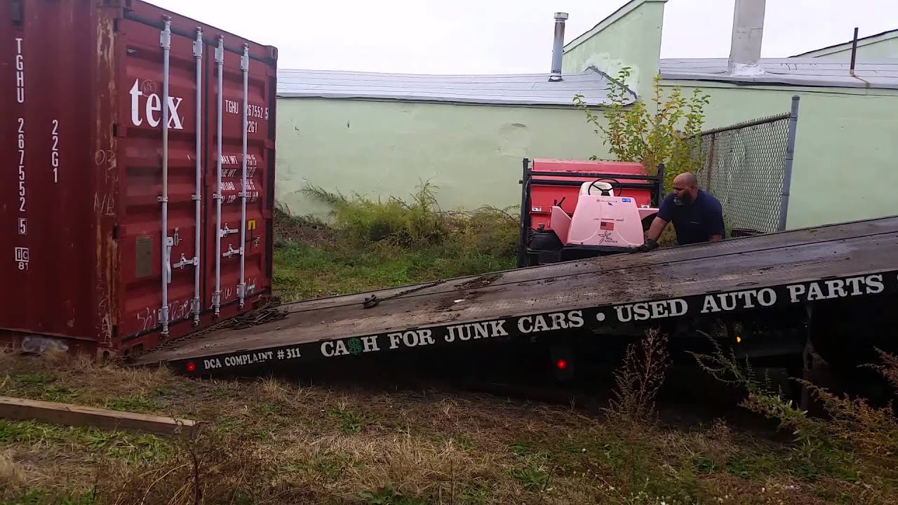 How to load a sea container