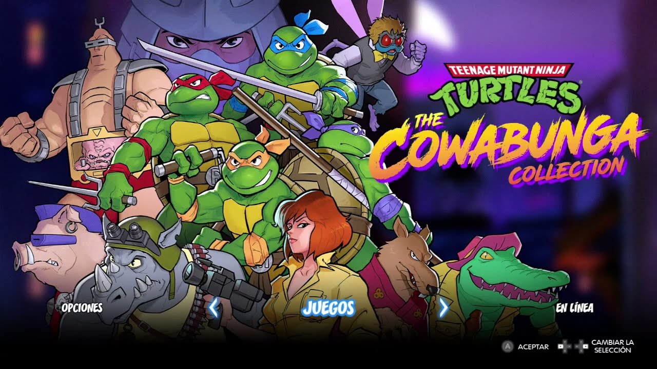 The Cowabunga Collection: TEENAGE MUTANT NINJA TURLES [Nintendo Switch] 🎮 | Original Hardware | 4P