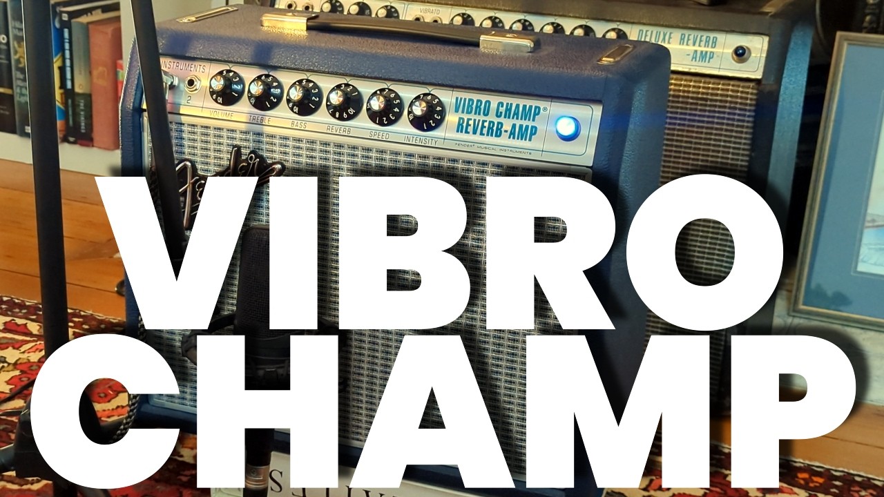 Fender '68 Custom Vibro Champ Reverb Review and Demo