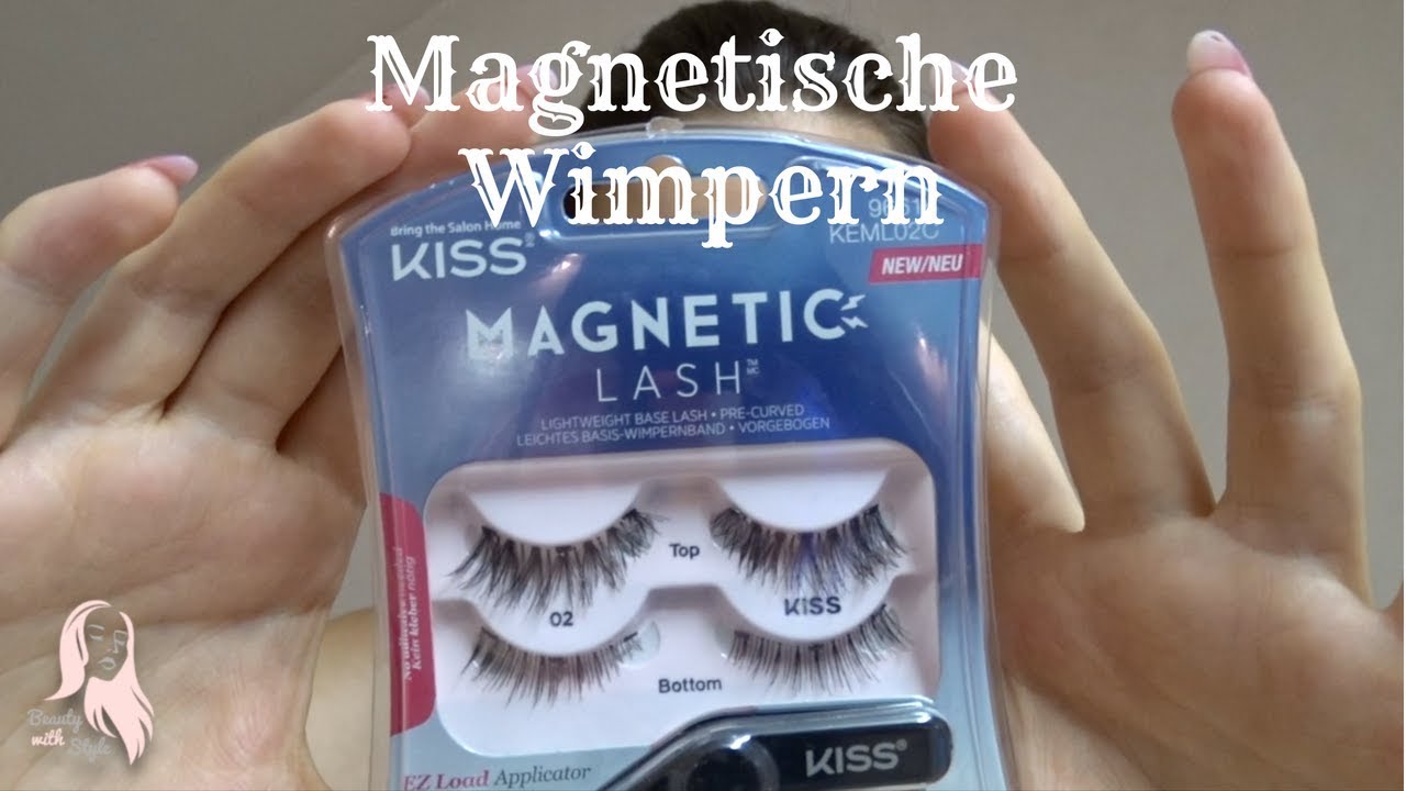 FIRST IMPRESSION -Magnetische Wimpern von KISS / Magnetic Lashes