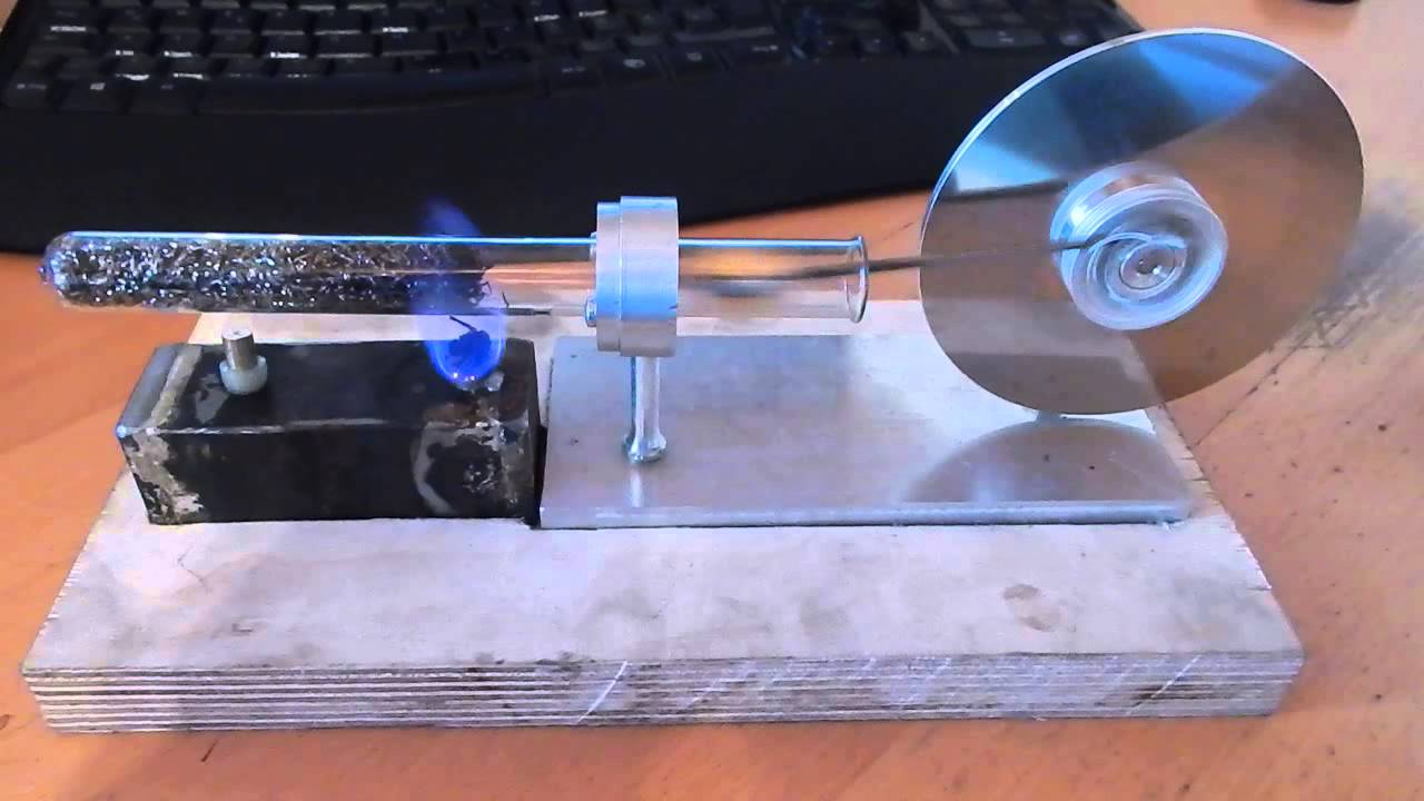 Lamina flow engine / thermoacoustic engine / Thermoakustikmotor final setup