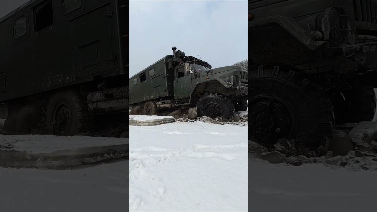 Ice, swamp and ZIL-131