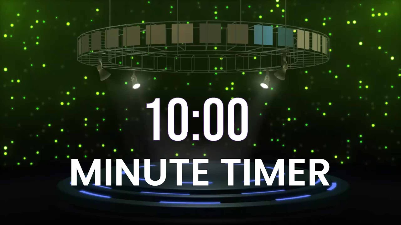 10 Minute Countdown | Stage Timer | 