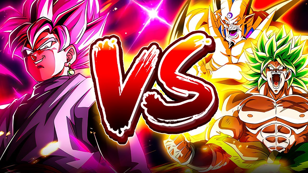 GOKU BLACK ROSE HITS INCREDIBLY HARD!! LR EZA 100% vs Syn Shenron Broly Cell Max | DBZ Dokkan Battle