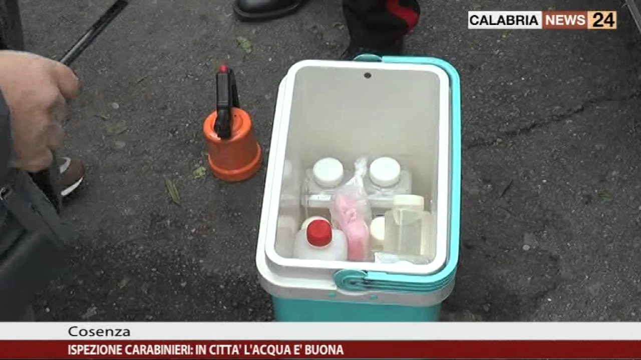ISPEZIONE CARABINIERI ACQUA BUONA