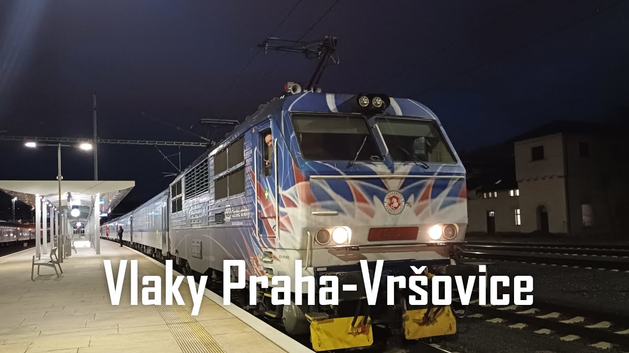 Vlaky Praha Vršovice 20.2.2024