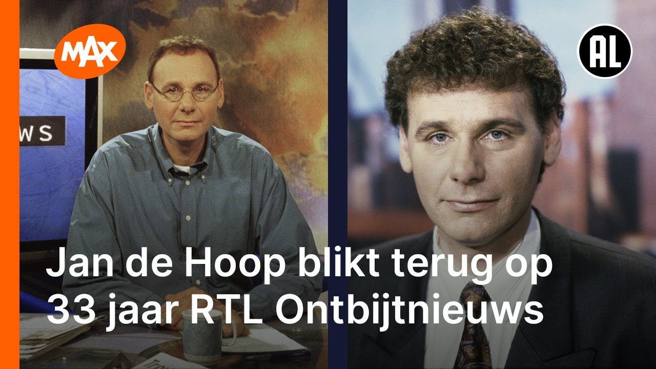 Jan de Hoop blikt terug op 33 jaar RTL Ontbijtnieuws: 'Wilde in de avond vrij' | TERUG NAAR TOEN