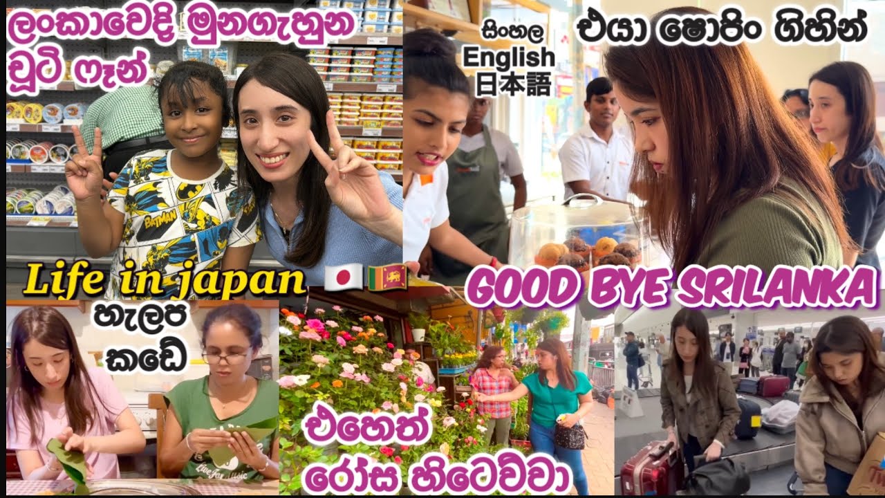 ලංකාවෙදි මුන ගැහුන මගේ චූටිෆෑන්🇱🇰🇯🇵Goodbye Srilanka 🙏🇱🇰スリランカでの最後の思い出💖😭|Life in japan 🇯🇵🇱🇰|