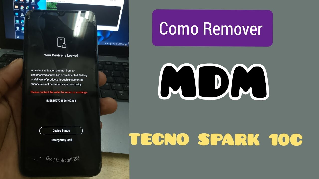 COMO REMOVER MDM TECNO SPARK 10C KI5k & UNLOCK MDM TECNO SPARK 10C | By CM2