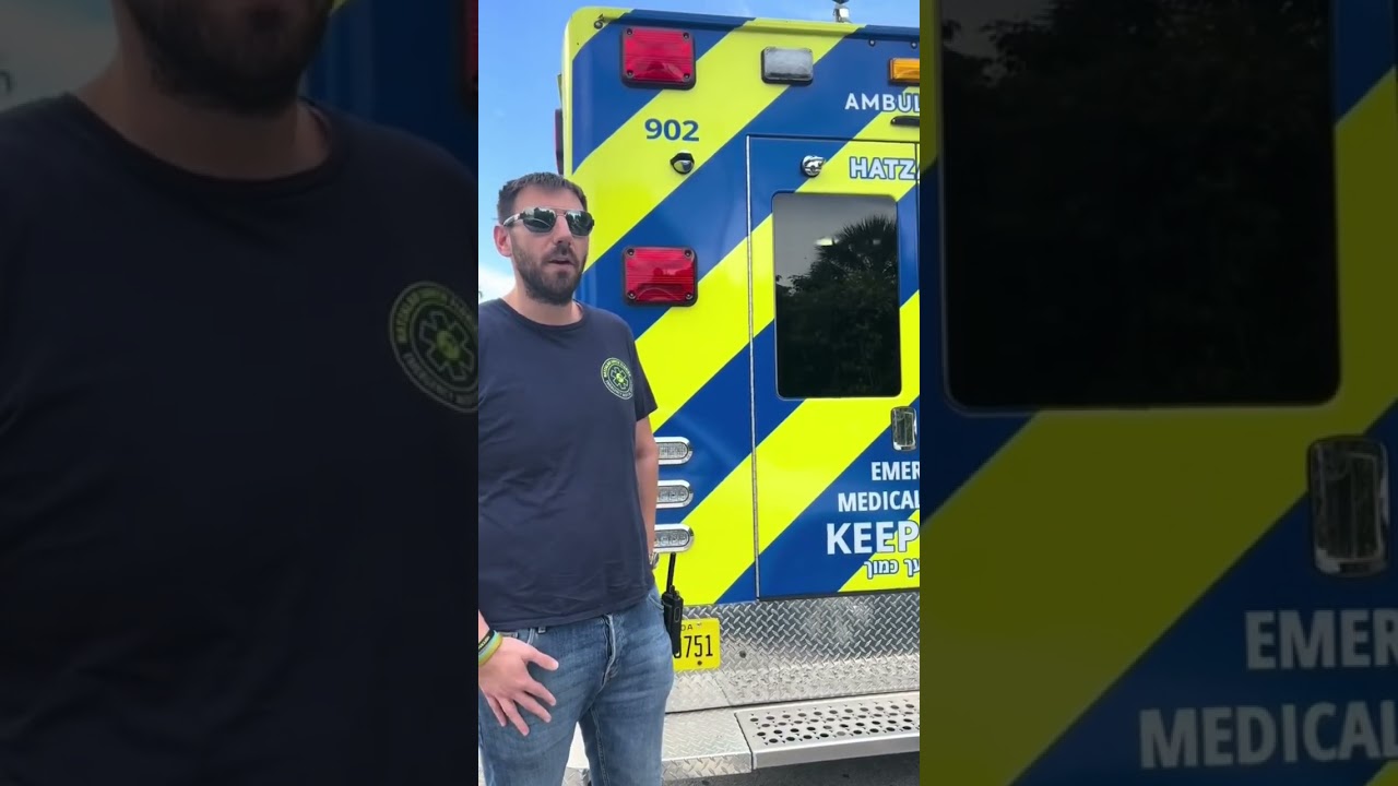 Did you know that many Jewish Communities have their own ambulance service?