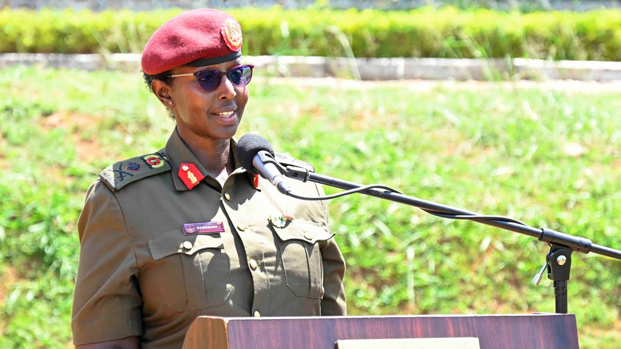 Brig. Gen Charity Bainababo, Deputy Commander, Special Forces Command-SFC cautions promoted officers
