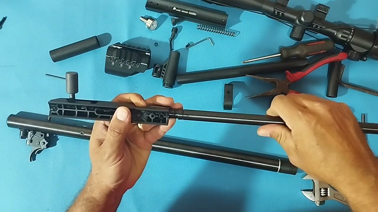 Instalação castelo Quickshot - Beeman Raider 1331
