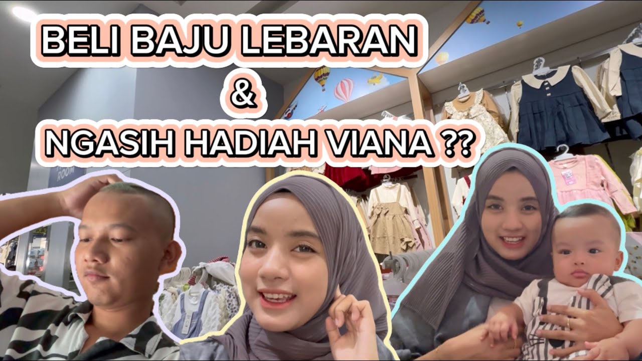 DAPET HADIAH APA YA ADEK VIANA BUAT LEBARAN ??