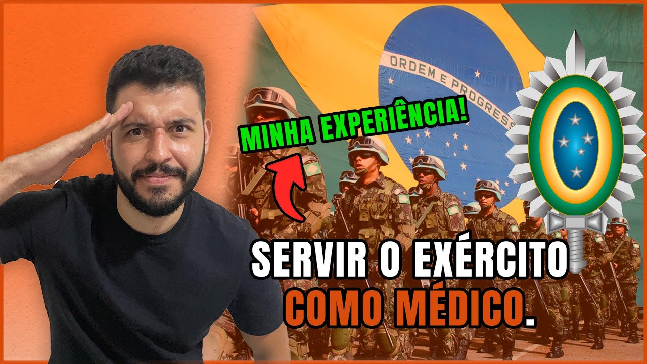 Como foi ser médico no exército brasileiro!