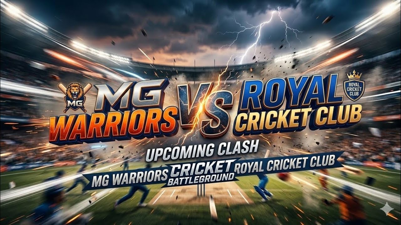 MG CRICKET CLUB VS ROYAL CRICKET CLUB