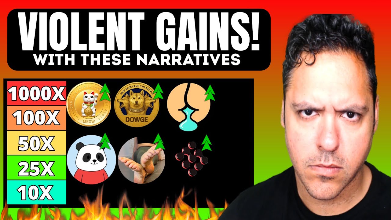 🔥10 *MICRO* ALTCOINS TO EXPLODE IN 3 MONTHS?! Crypto Narrative Investing Guide!