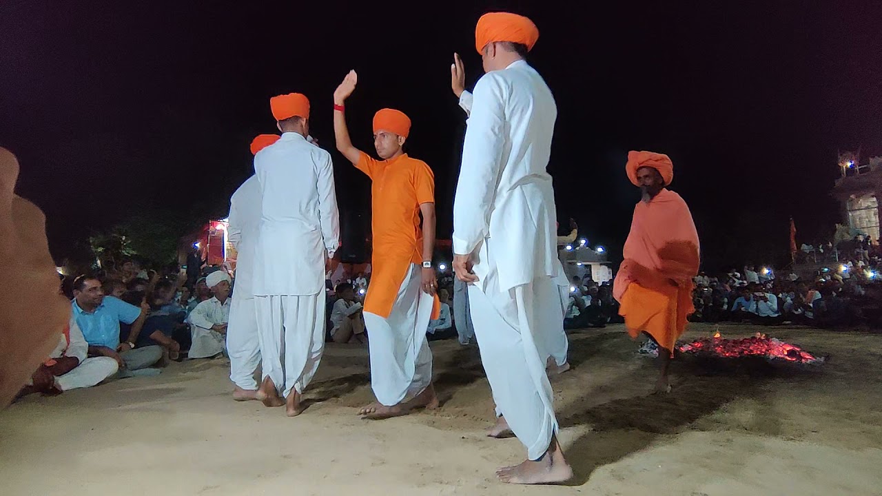 mukhya Dham katriyasar Shri Gurudev jasnath ji maharaj ka Bhavya Agni nritya