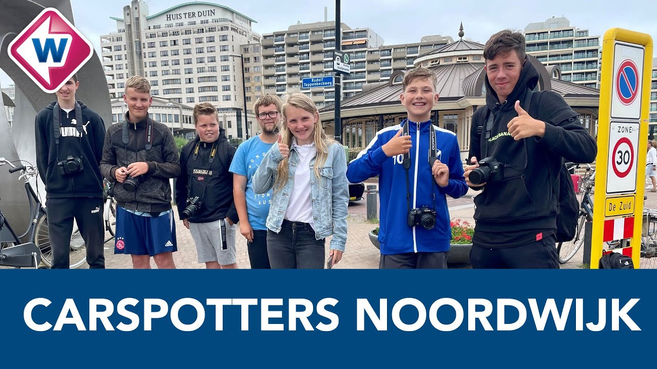 Ferrari's, Porsche's en Lamborghini's: groep jonge carspotters actief in Noordwijk - OMROEP WEST