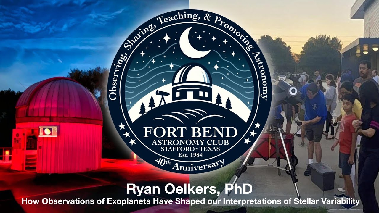 FBAC April 2025 - Ryan Oelkers - Observations of Exoplanets & Interpretations of Stellar Variability