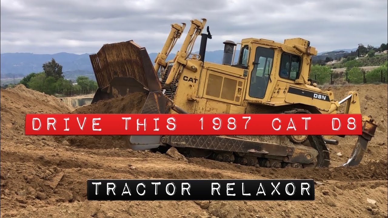 Learn to operate this Cat D8