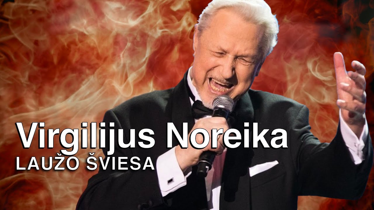Virgilijus Noreika - Laužo Šviesa (Official Lyric Video) Lietuviška Daina su Žodžiais