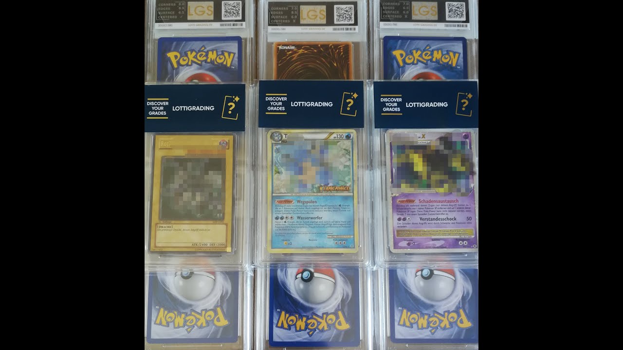 Vintage Lotti Grading Return (Pokémon & Yu-Gi-Oh! Karten LGS Service) + Gewinnspiel LottiCards