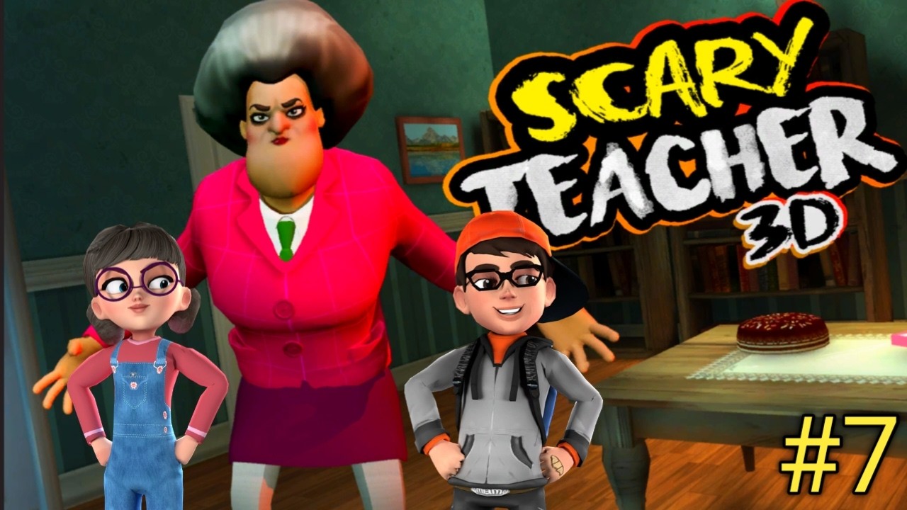 Scary Teacher 3D Game Special Chapter Part 7 - Full Hindi Gameplay - Part 7 Level 1 2 3 #7