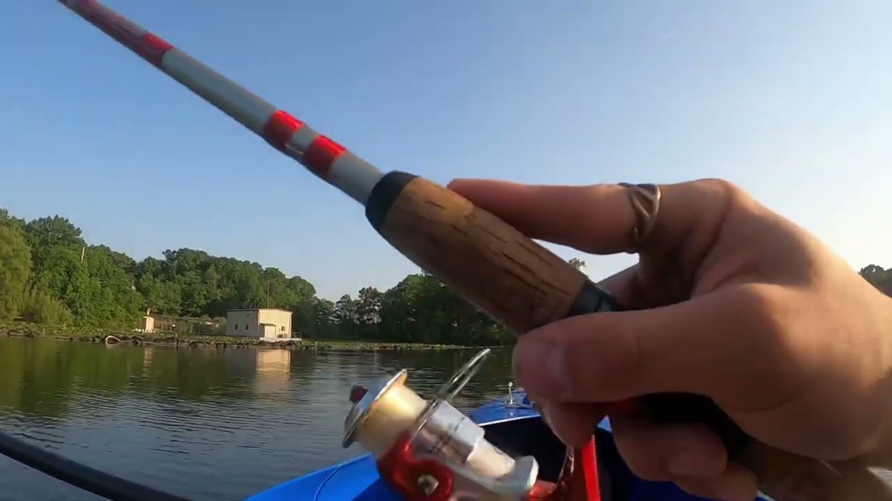 Fishing at Wingfoot lake hidden unreleased Video