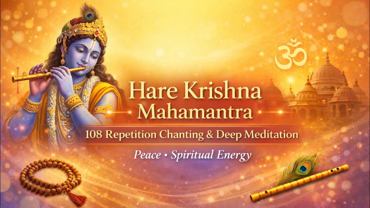 Hare Krishna Mahamantra ★ Peace ★ Spiritual Energy ★ Deep Meditation & Chanting | Jagannath Prem