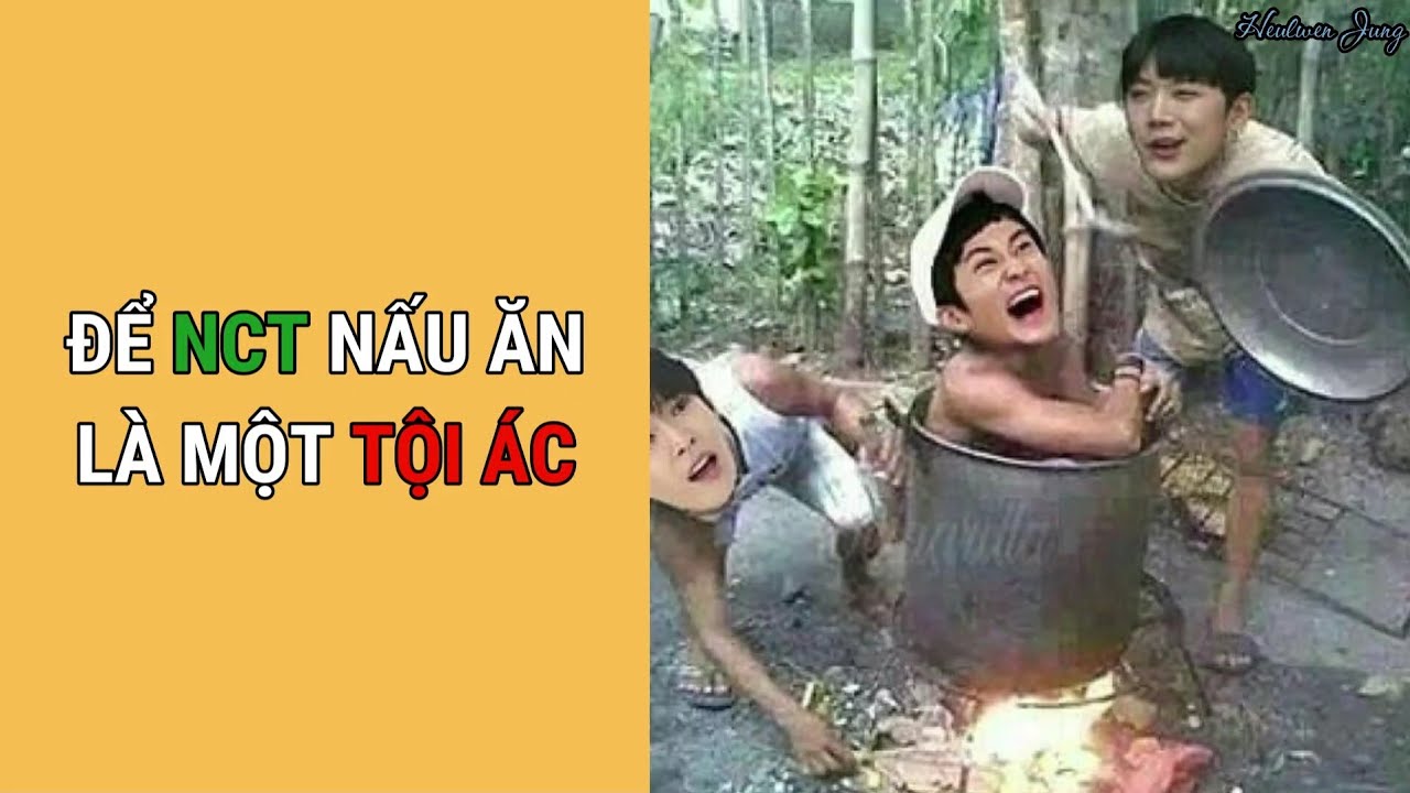 [NCT FUNNY] ĐỂ NCT NẤU ĂN LÀ MỘT TỘI ÁC