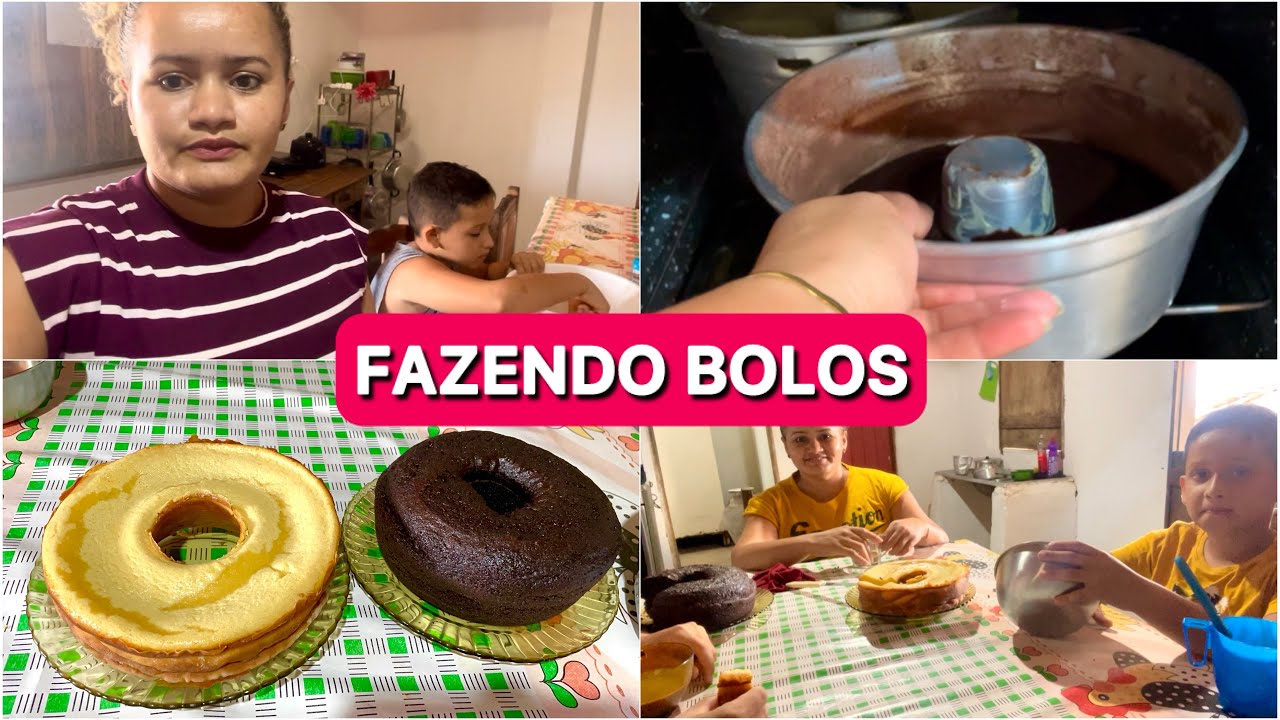 FIZ BOLOS PRO LANCHE DA TARDE🍰✨